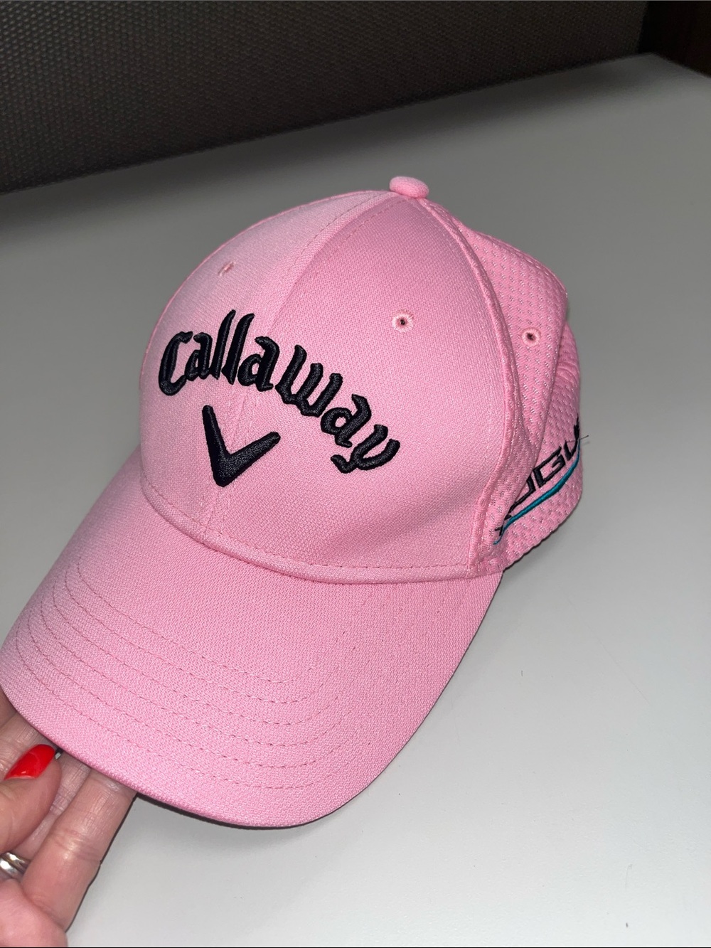 Callaway Pink Embroidered Golf Hat size XS